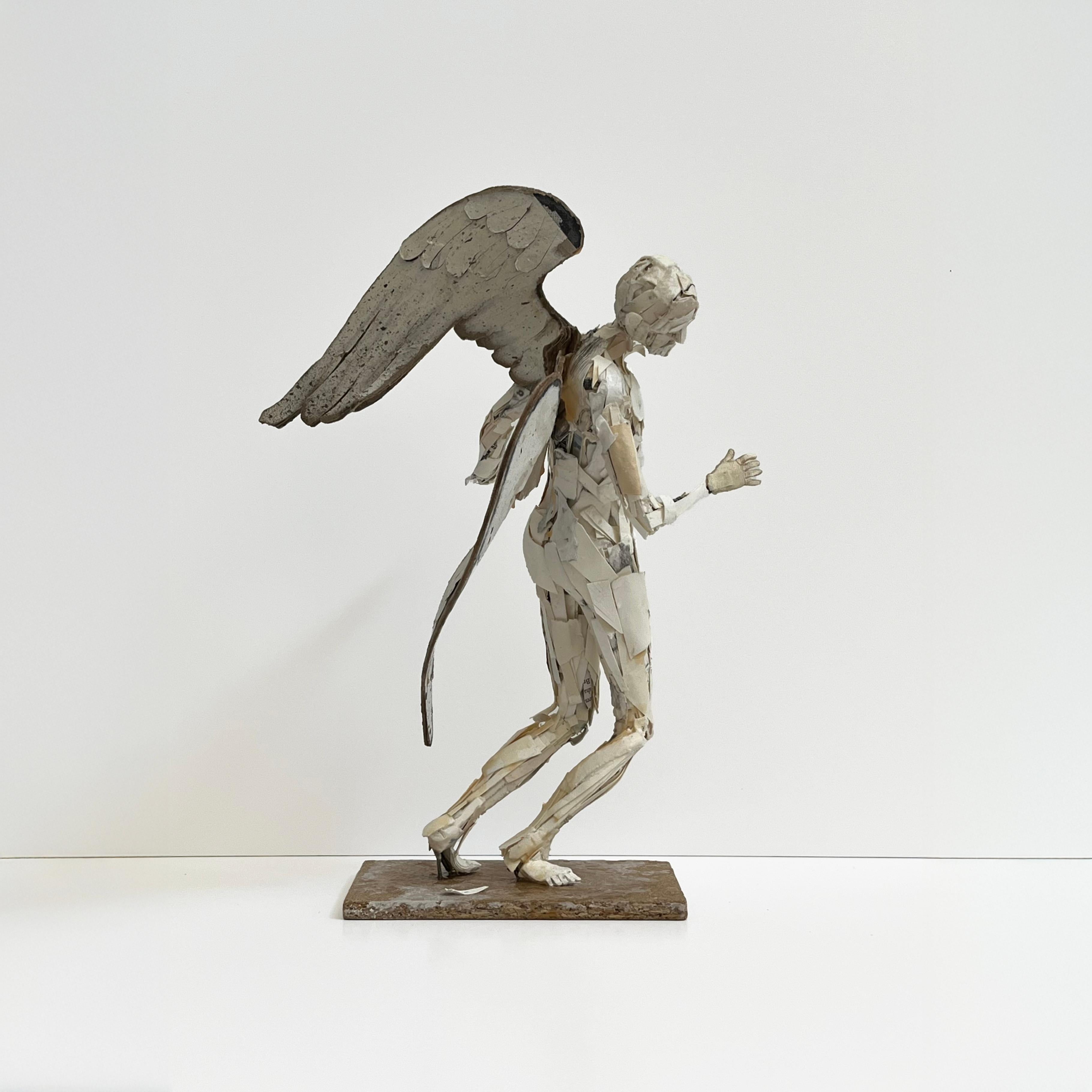 Surrender - Highly Detailed Paper Sculpture of Angel