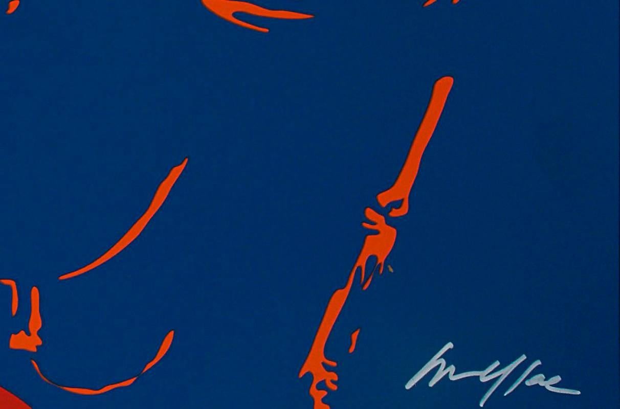 The Rolling Stones : Keith Richards - Original handsigned silkscreen - 85 copies - Print by Ivan Messac