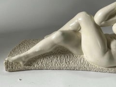 Ivan MESTROVIC (1883-1962) d'après, Pensive woman  Sculpture en plâtre art déco 1927