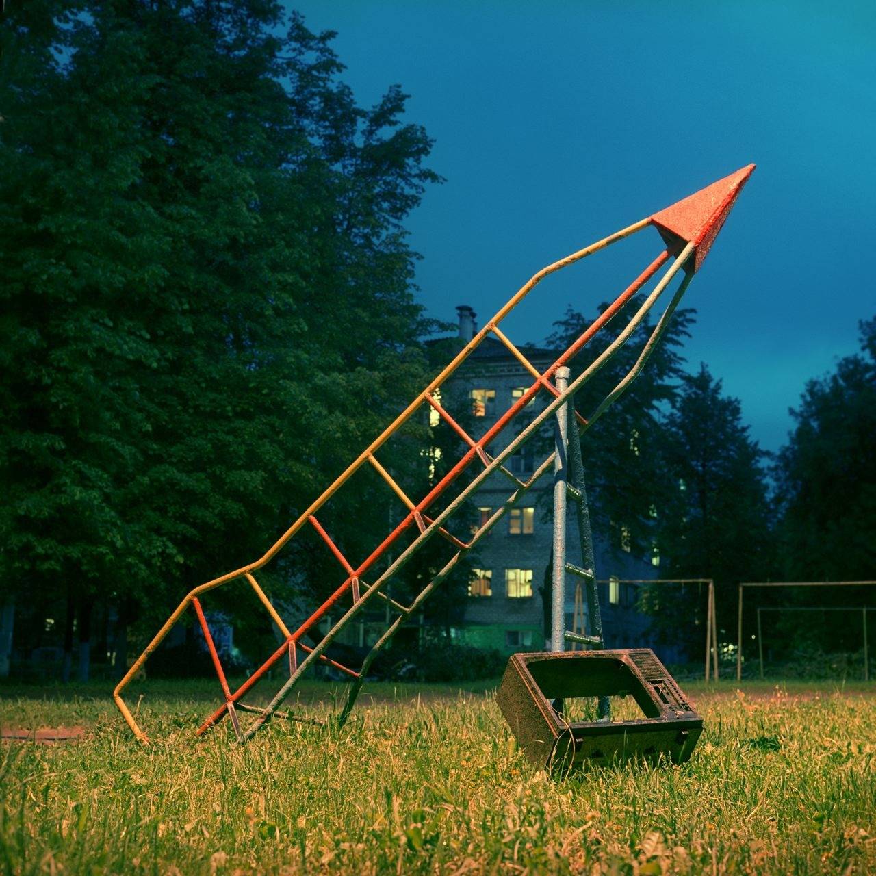 Playground 2009-2010 by Ivan Mikhailov is a 20 x 20 inch archival pigment print, available in an edition of 7. This photograph is signed, titled, dated and numbered on print on print verso.

Playground 2009-2010 features a vibrant scene, with a