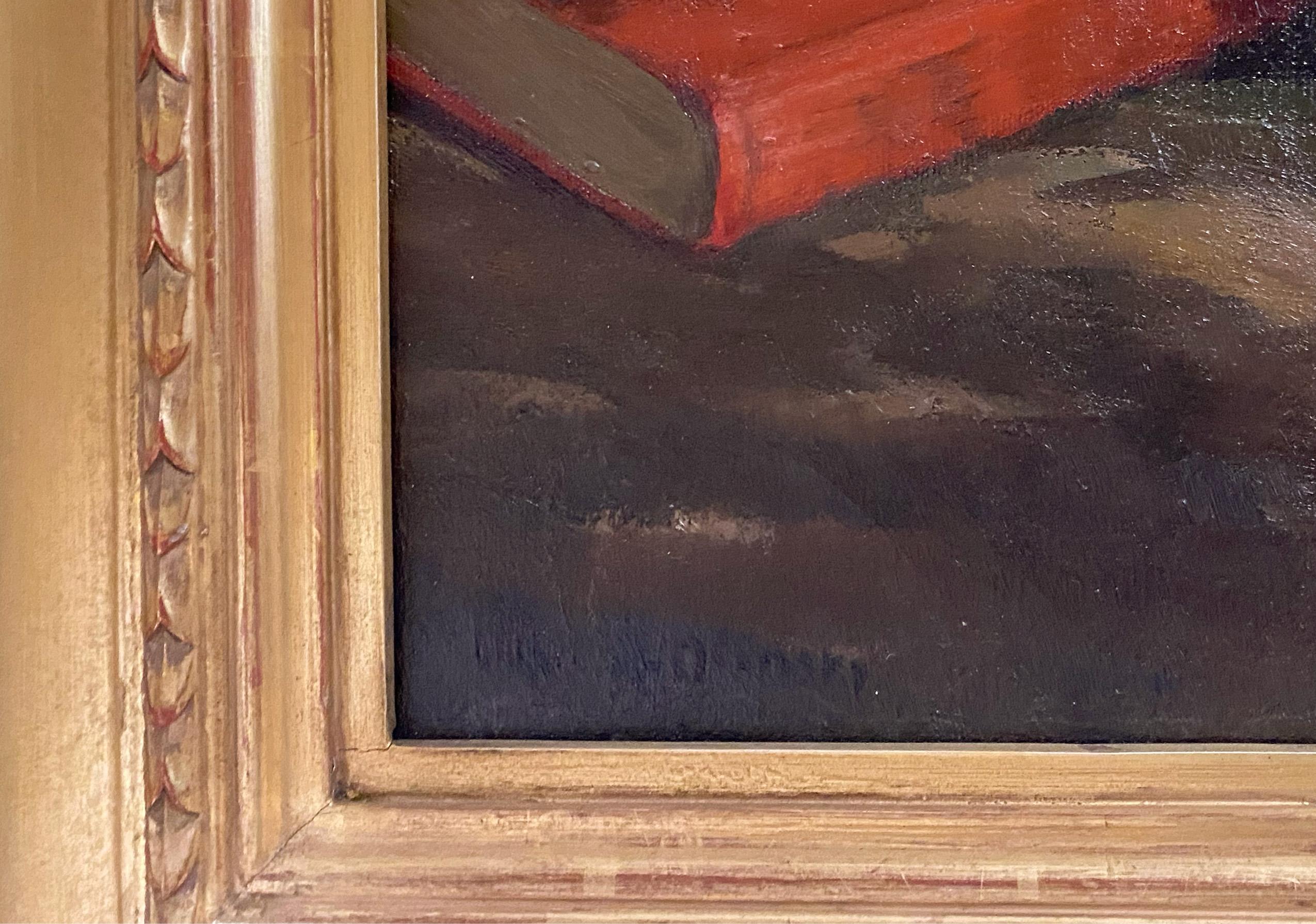 Pourpre et or, femme allongée 3