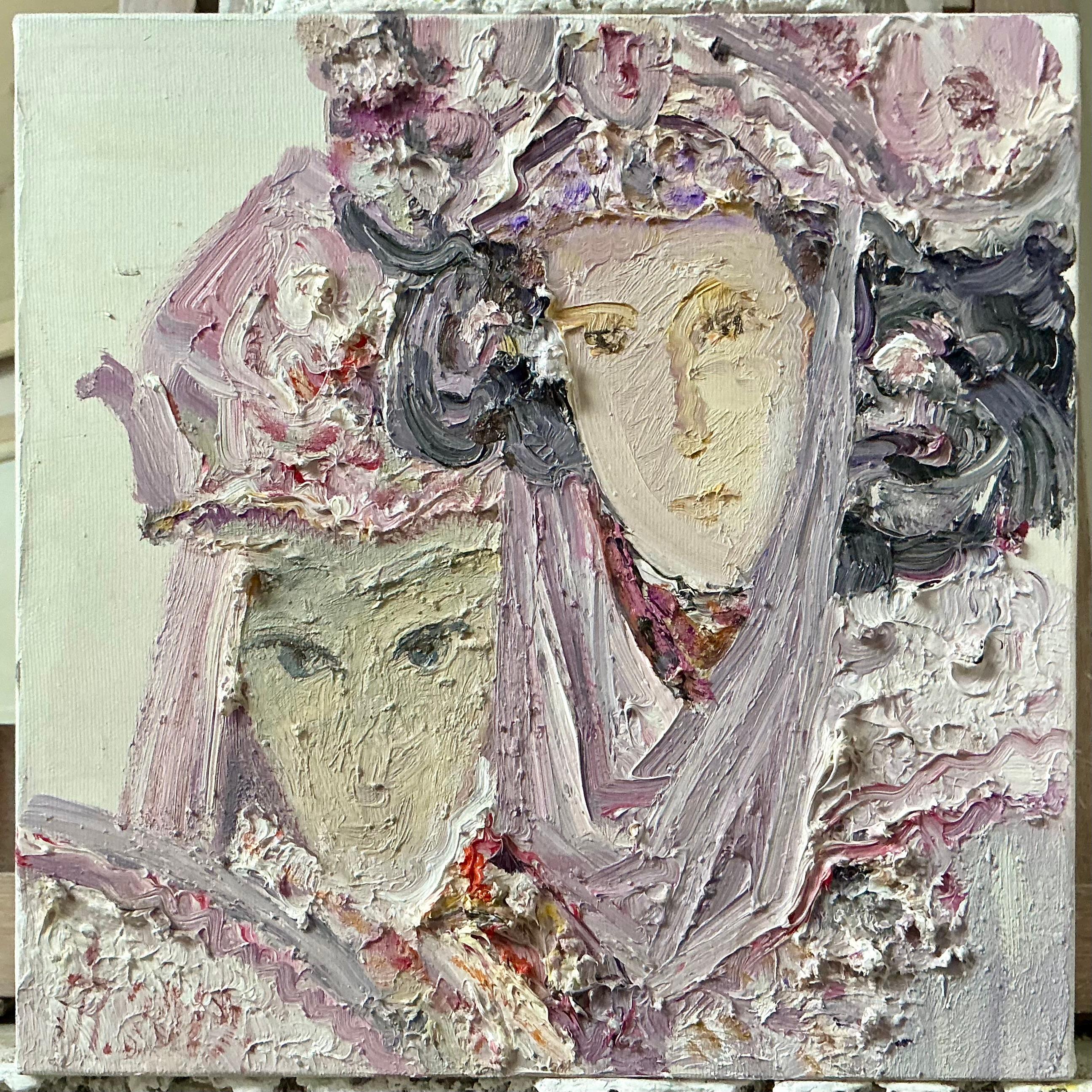 Ivan Pylypenko Portrait Painting – "Karneval"