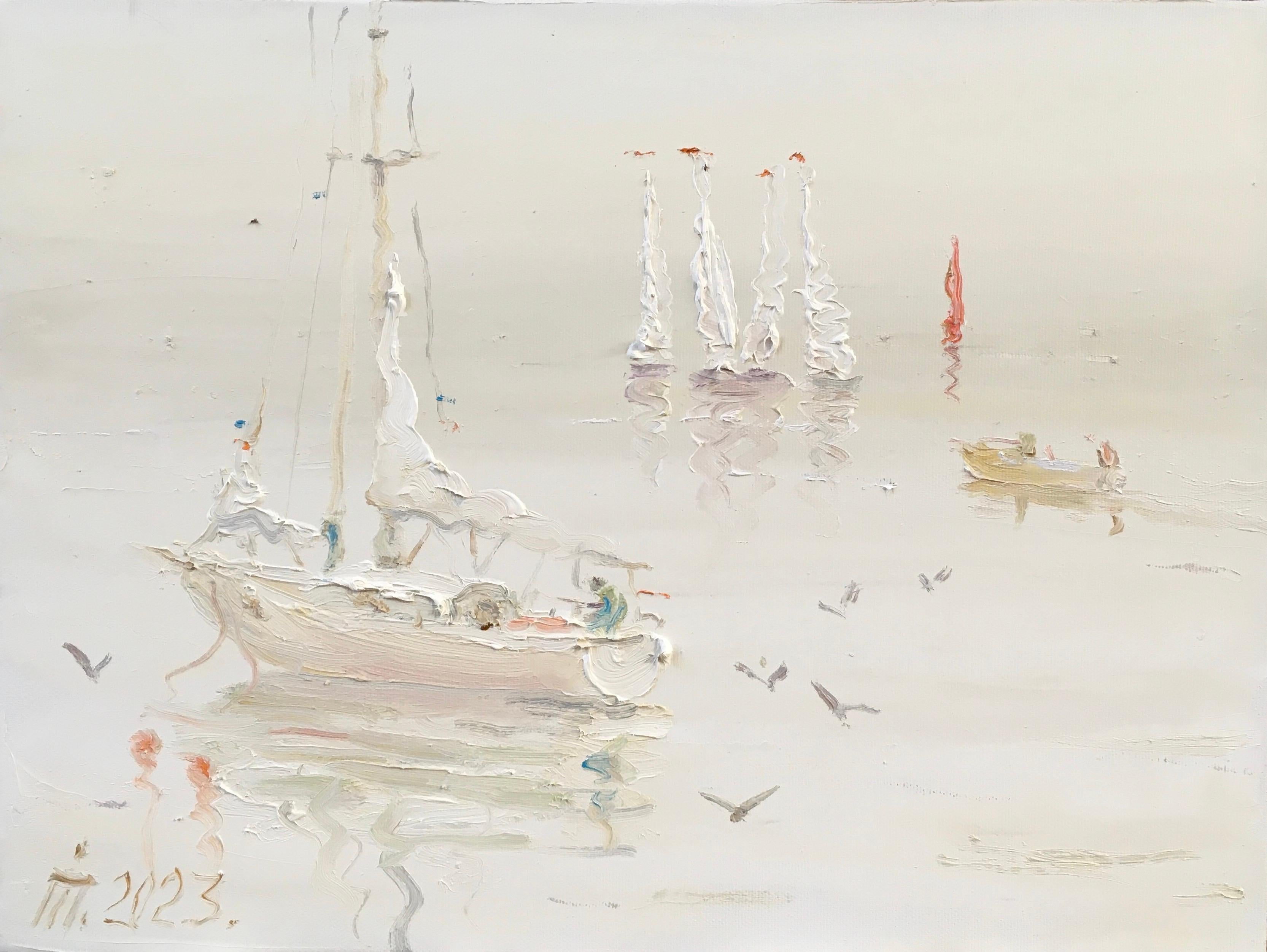Ivan Pylypenko Landscape Painting – "Morgen"