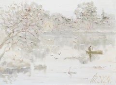 "Matinée au bord du lac"