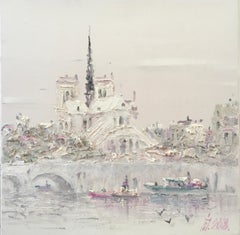 Ivan Pylypenko - "Morning on the Seine, Paris" "Morning on the Seine, Paris"