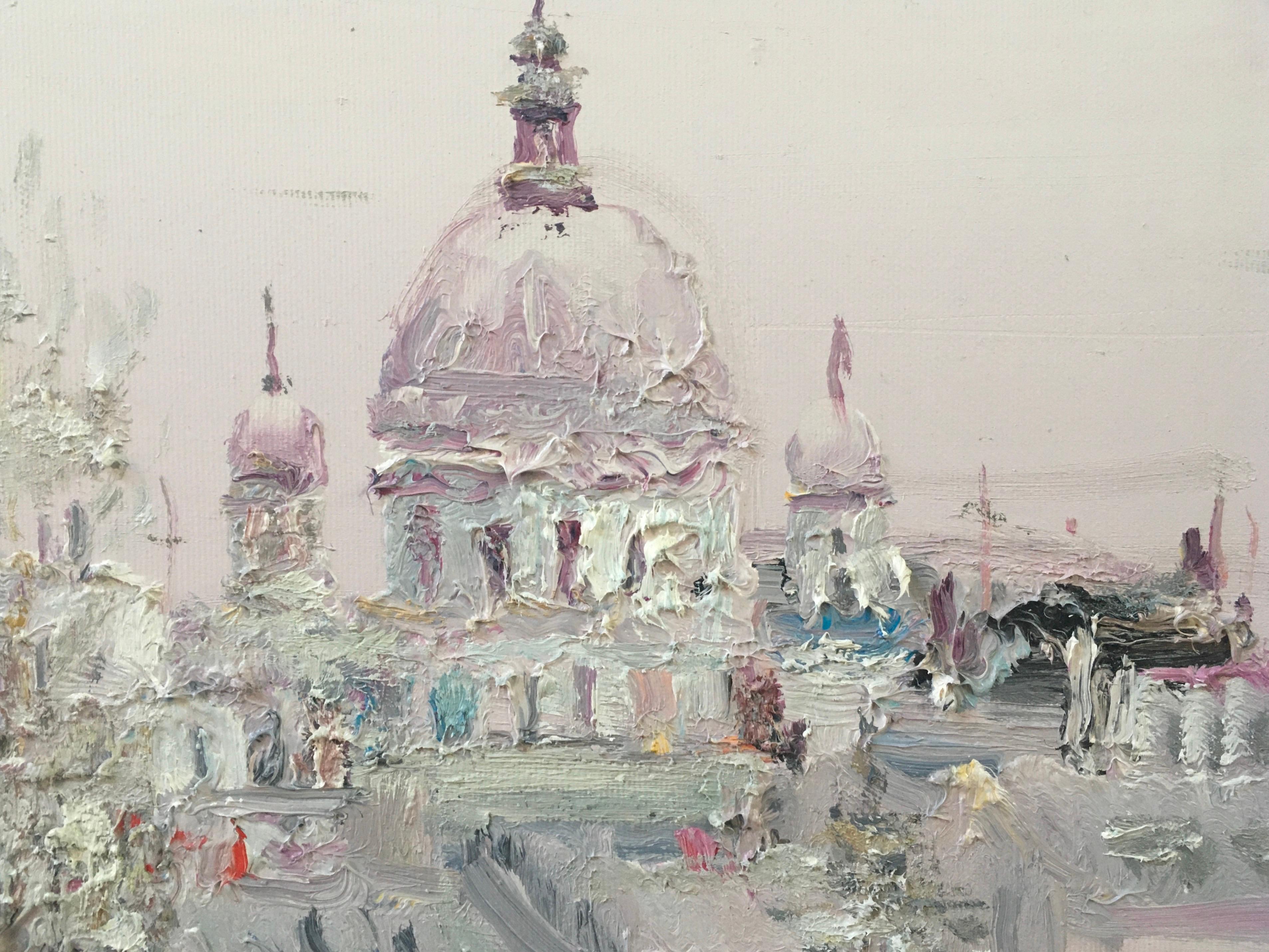 „Roofs of Paris“ (Impressionismus), Painting, von Ivan Pylypenko