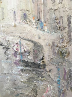 Venetian Canal, Landscape Painting, Oil on Canvas, 2015