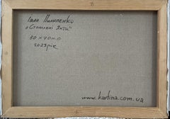 Yachten, Original-Landschaftsgemälde, Öl auf Leinwand, 2023