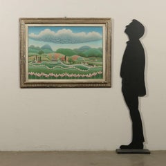 Ivan Rabuzin Contemporary Oil On Canvas 1973, Landscape