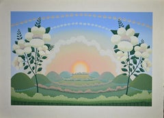 Breaking Dawn - Original Lithograph by Ivan Rabuzin - 1990s