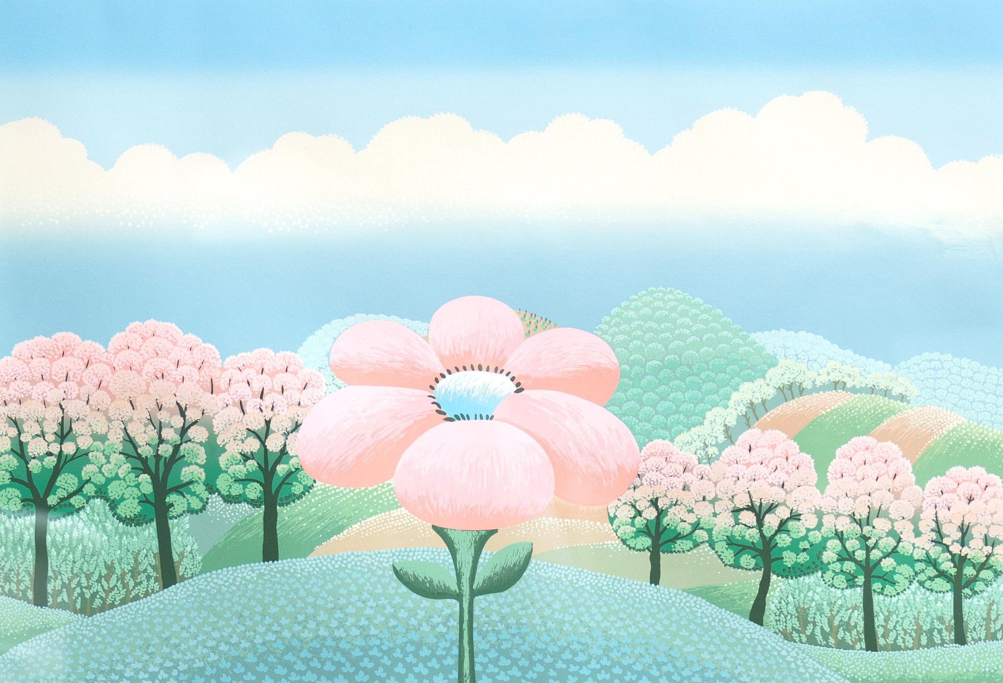 Ivan Rabuzin Landscape Print - "Enchanted Daisy" Edition 74/120