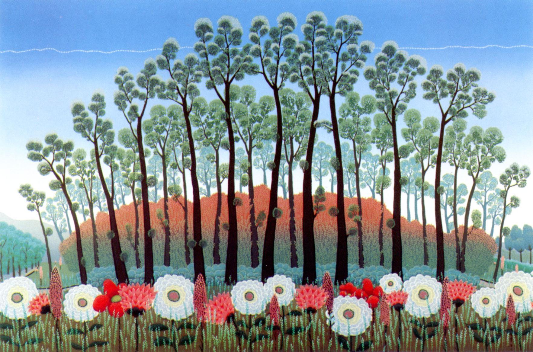 Ivan Rabuzin Landscape Print - Enchanted Wood
