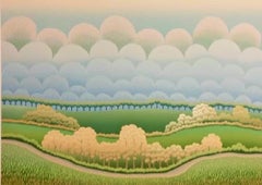 Huge Plain - 1990s - Ivan Rabuzin - Screen Print - Contemporary