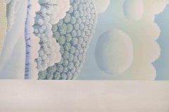 Paysage - Sérigraphie d'Ivan Rabuzin - 1970