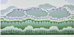 Paysage - Sérigraphie d'Ivan Rabuzin - 1990