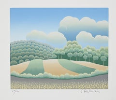 Sweet Hills - Original Lithograph by I. Rabuzin - 1990s