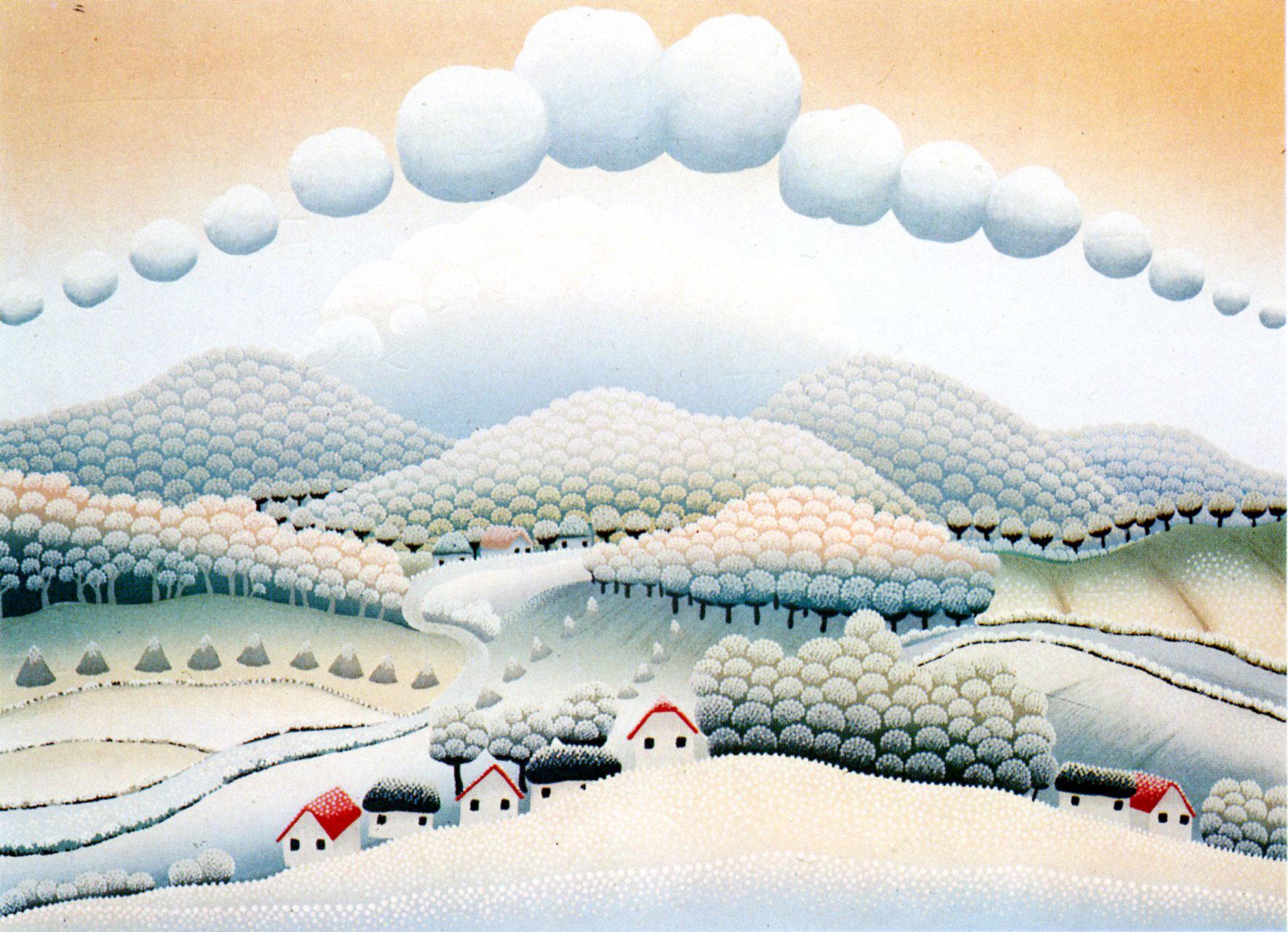 Ivan Rabuzin Landscape Print - The Winter