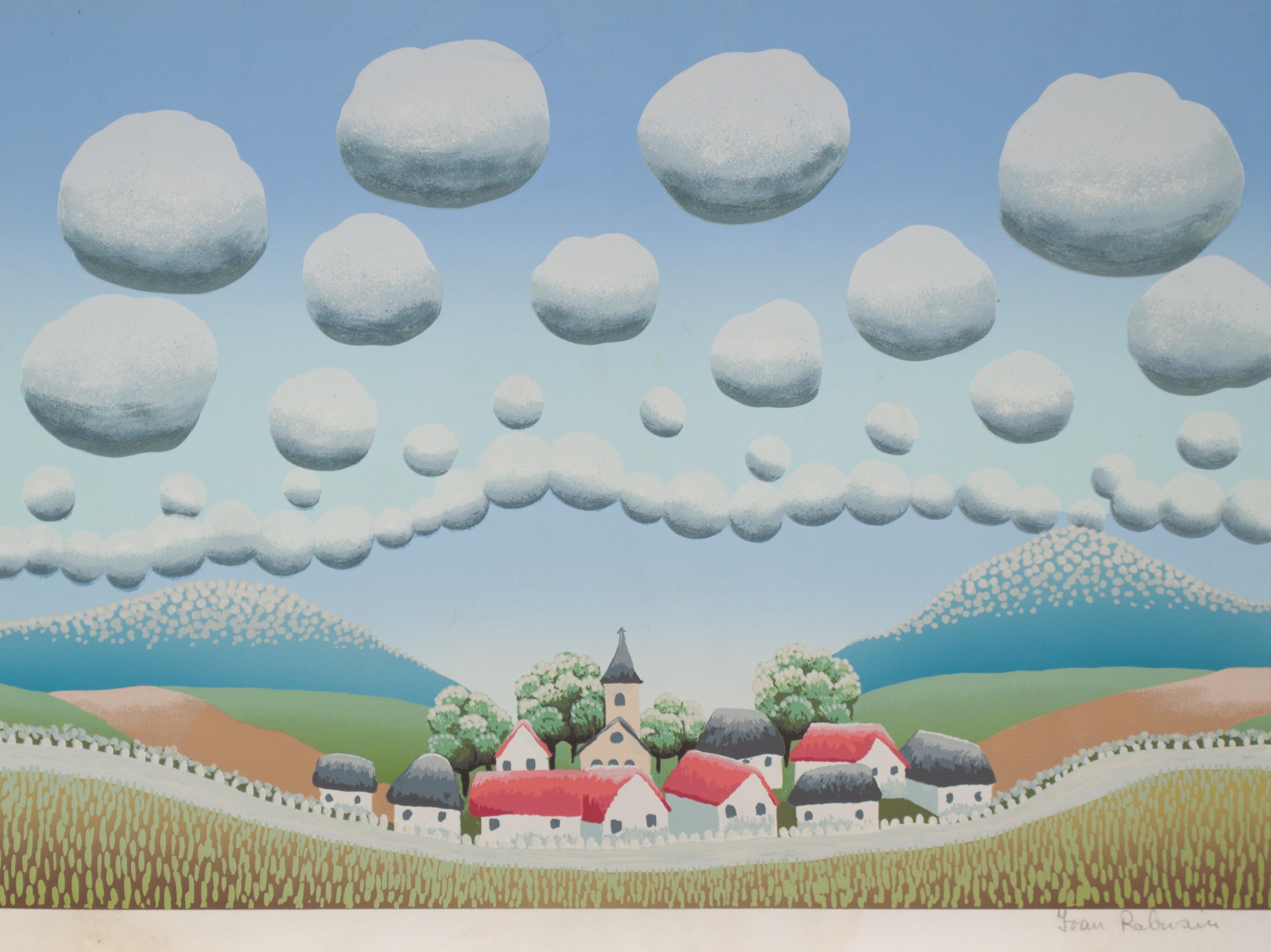 Ivan Rabuzin Landscape Print – Dorf