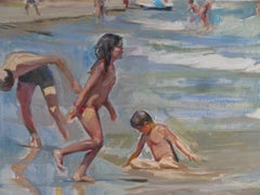 Les enfants sur la mer