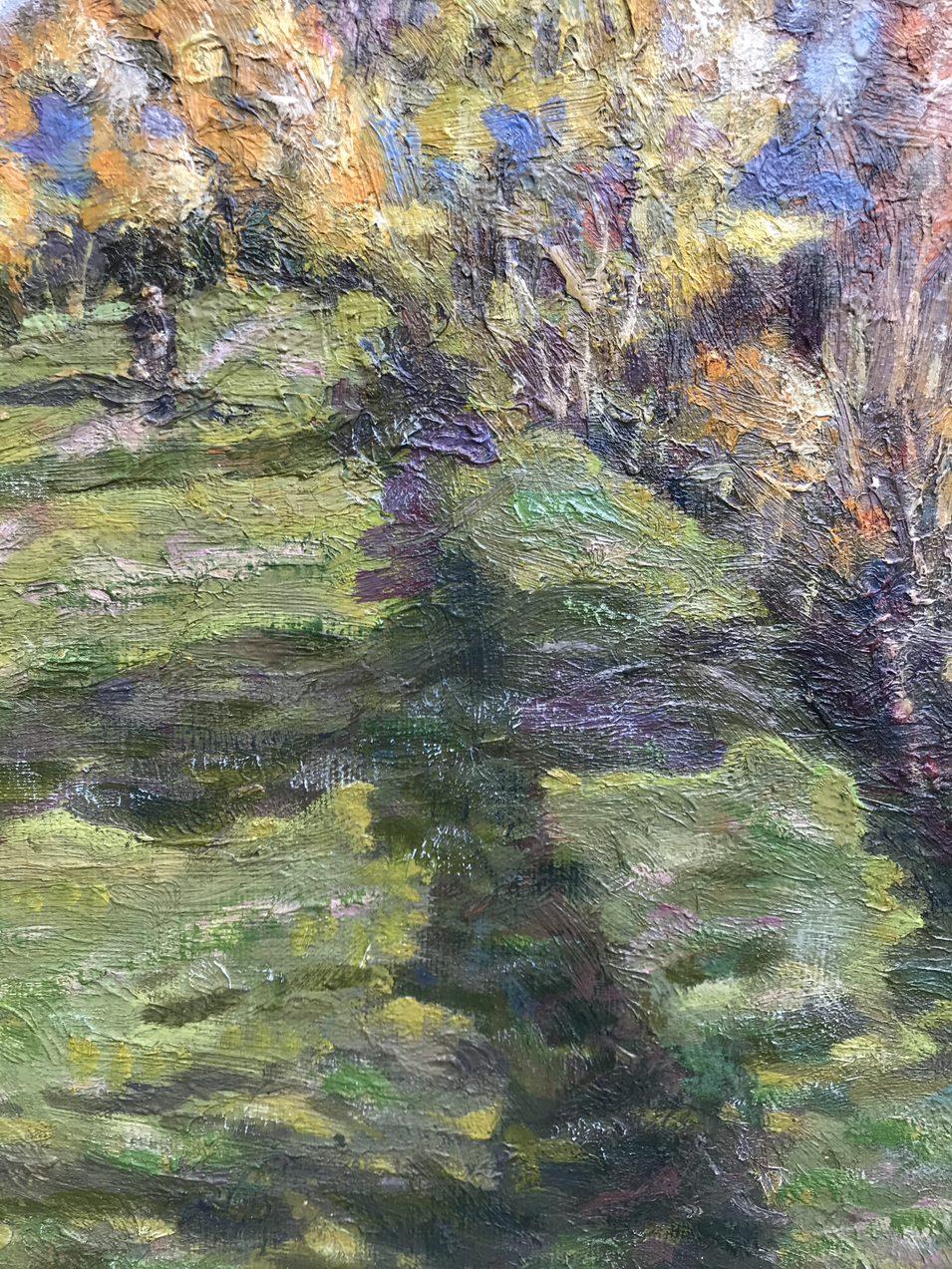 Herbst in Sednev, Original-Ölgemälde in Öl, hängefertig (Impressionismus), Painting, von Ivan Shapoval