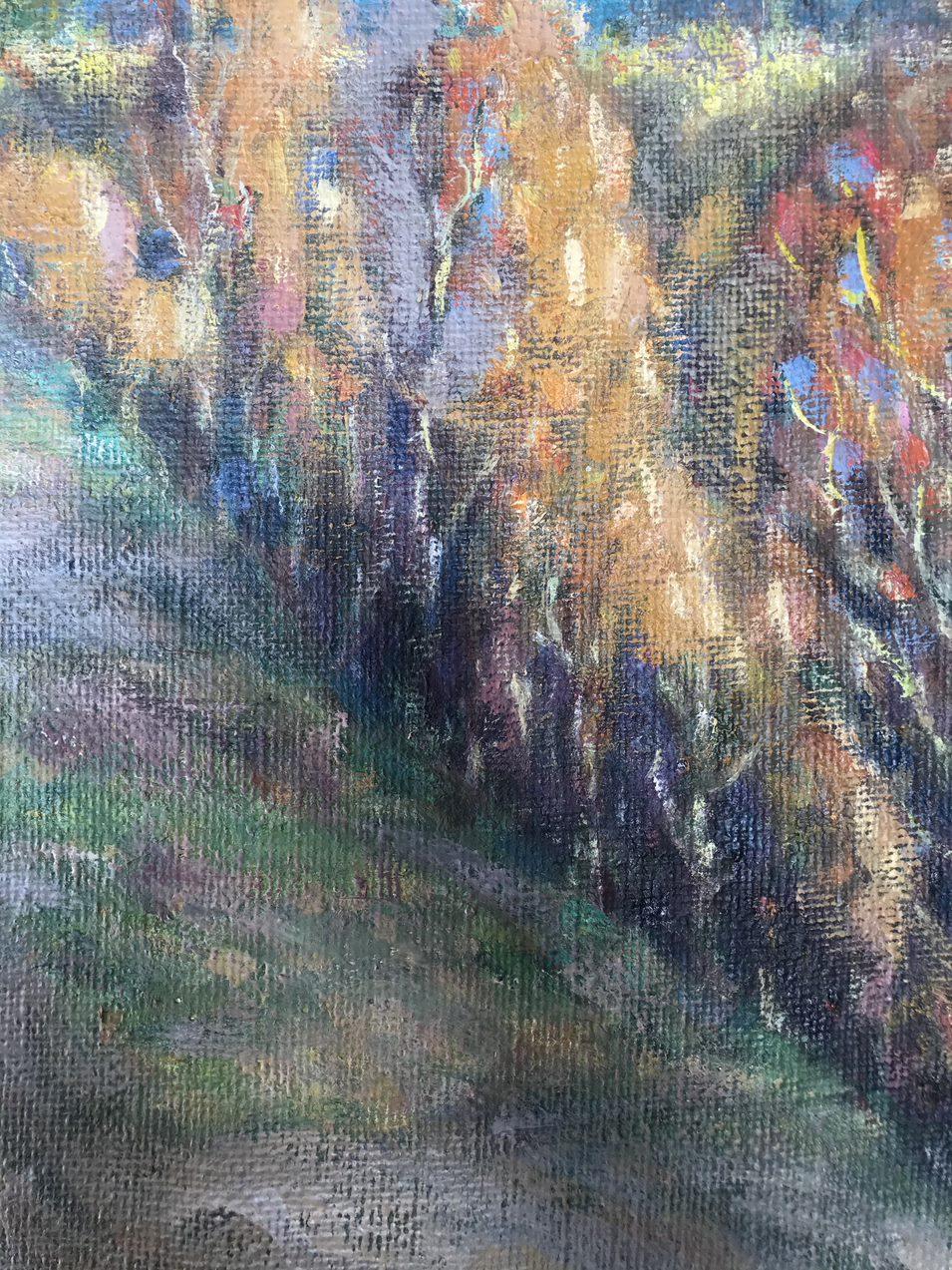 Autumn, Original oil Painting, Handmade, Ready to Hang For Sale 1