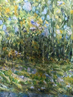 Autumn Recedes, Impressionism, Original oil Painting, Ready to Hang