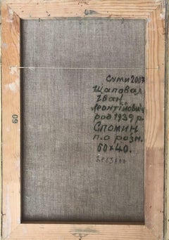 Recollection, Stillleben, Original-Ölgemälde in Öl, hängefertig