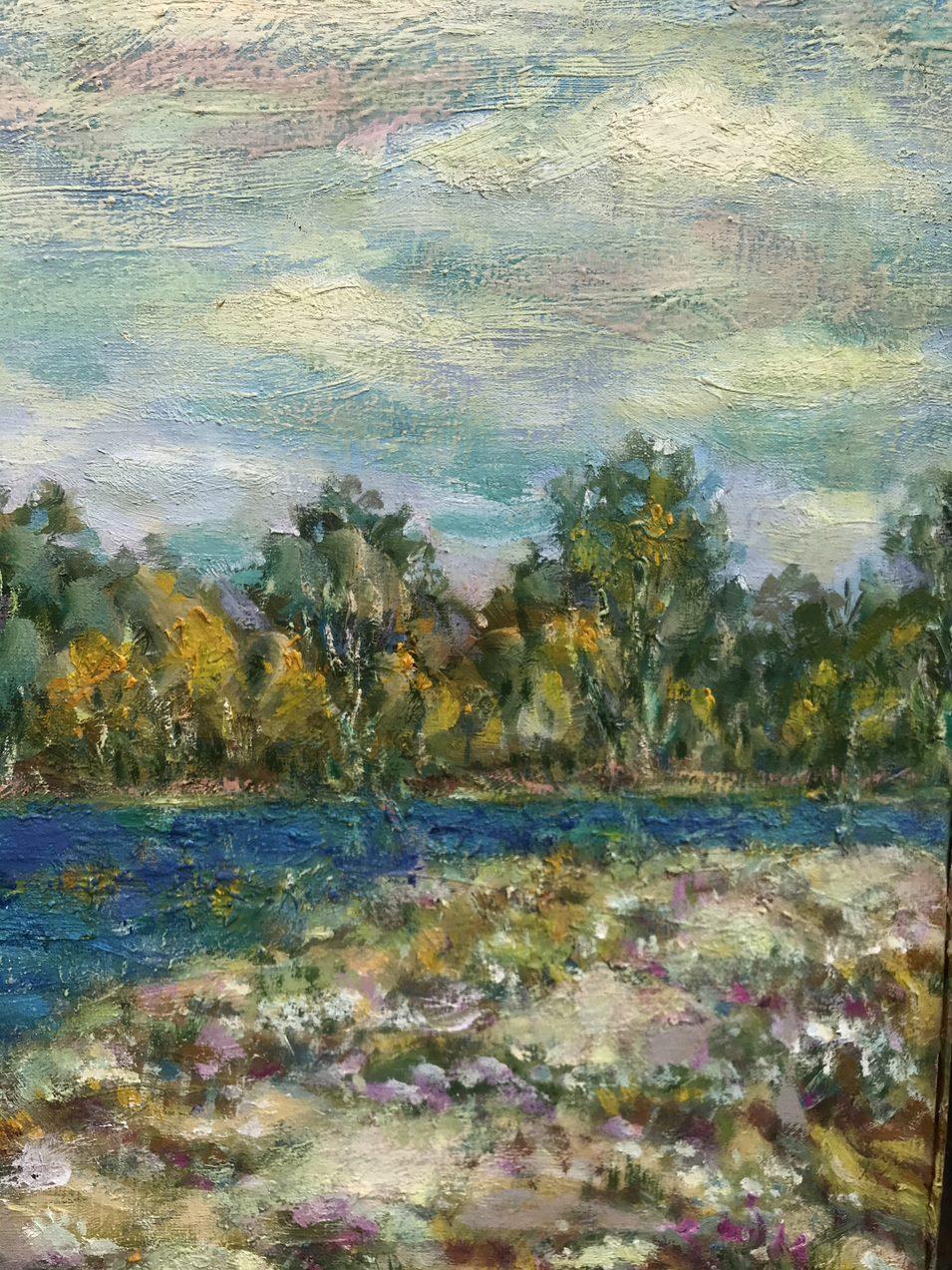 The Bass Tract, Original oil Painting, Ready to Hang For Sale 3