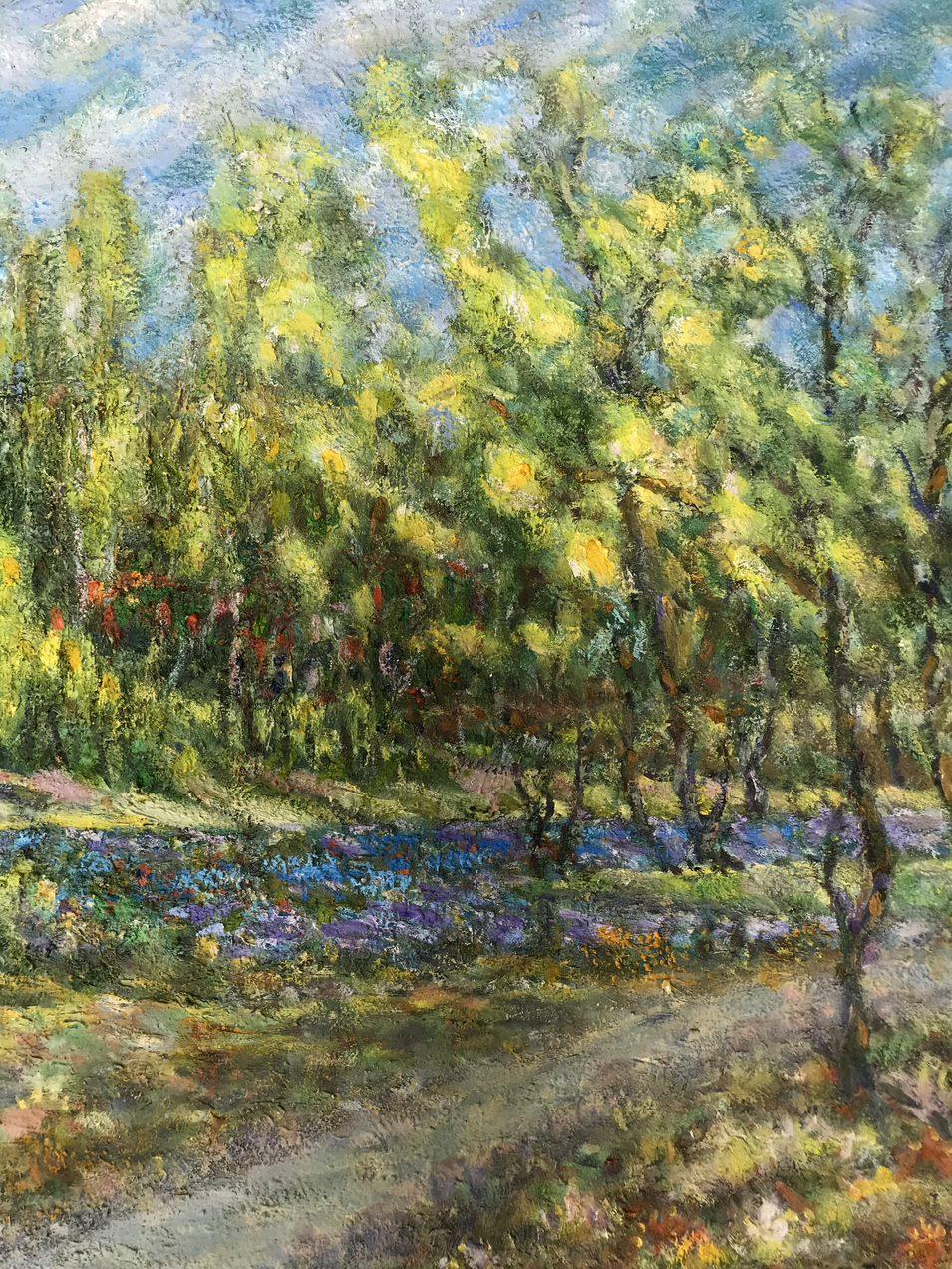 Il paesaggio della regione di Sumy, Pittura ad olio originale, fatta a mano, pronta da appendere - Painting Impressionismo di Ivan Shapoval