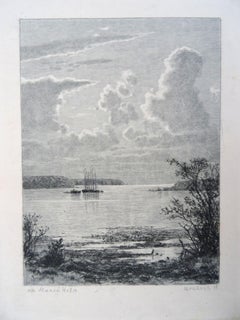 The Small Neva. 1886, paper, etching, 24, 5x18 cm