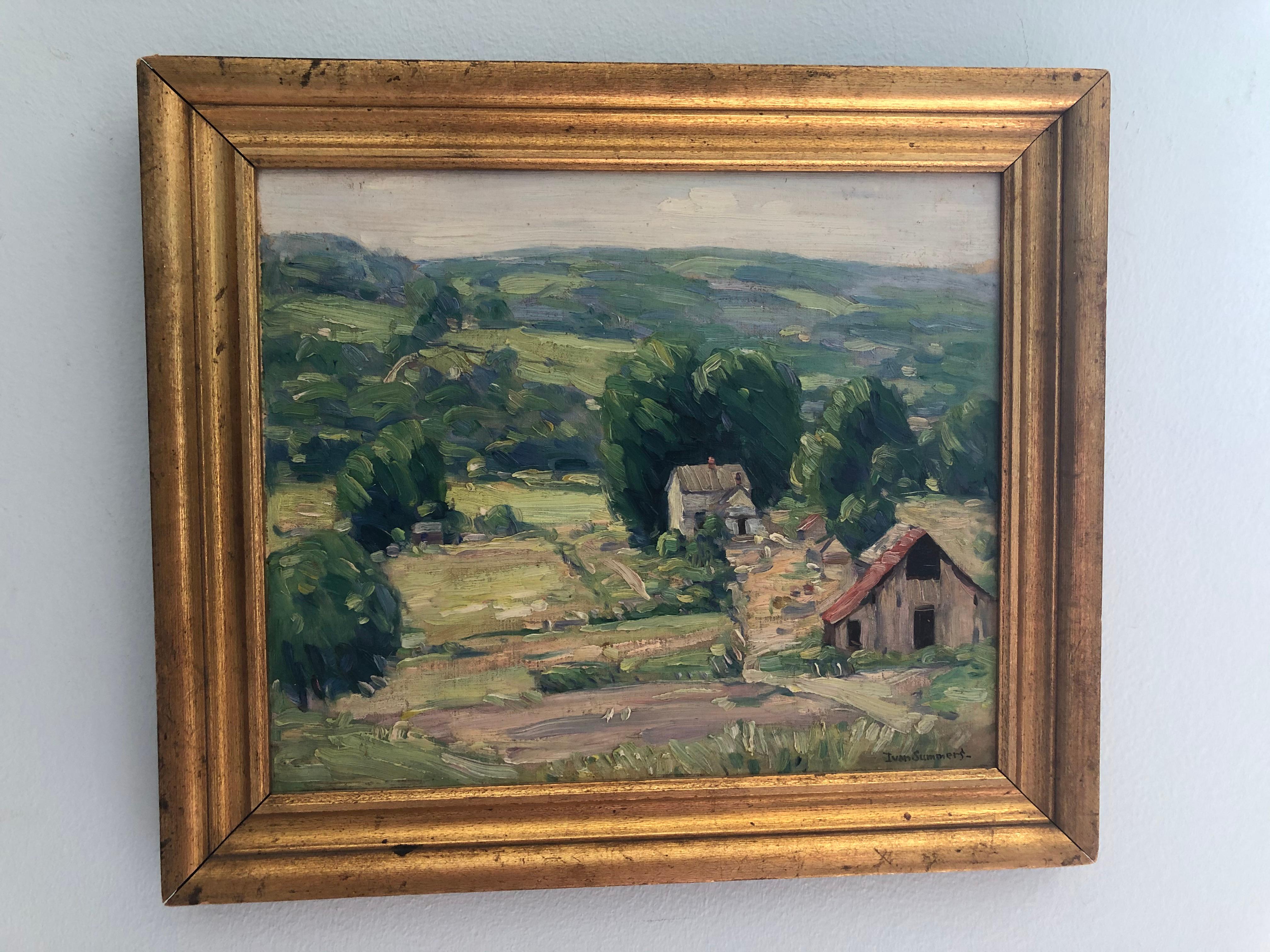 Ivan Summers Début du 20e siècle Missouri Ozark Paintings en vente 10