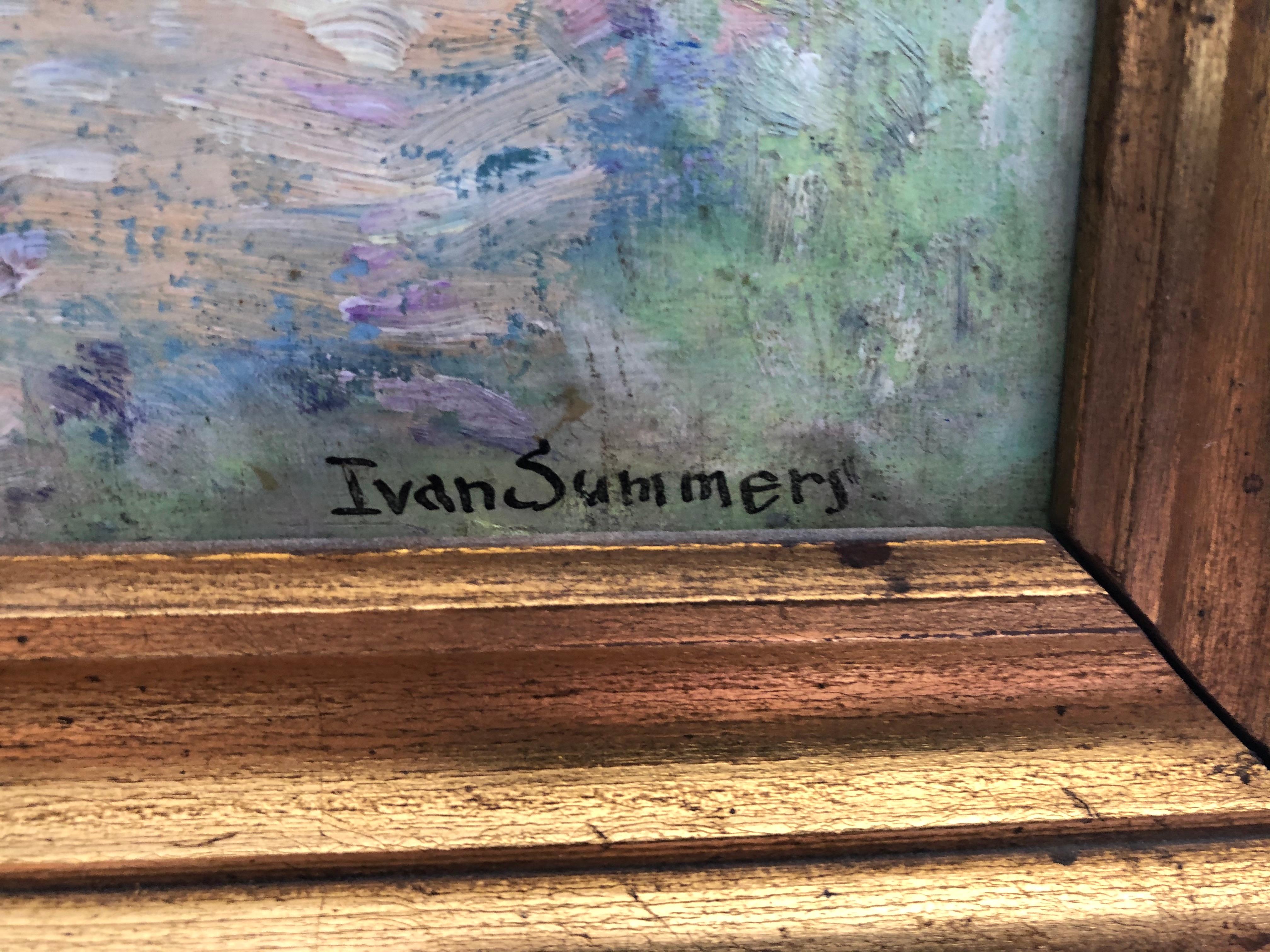 Ivan Summers Début du 20e siècle Missouri Ozark Paintings en vente 7