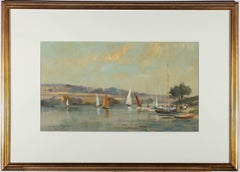Ivan Taylor (b.1946) - Framed 20th Century Oil, Summer Boating