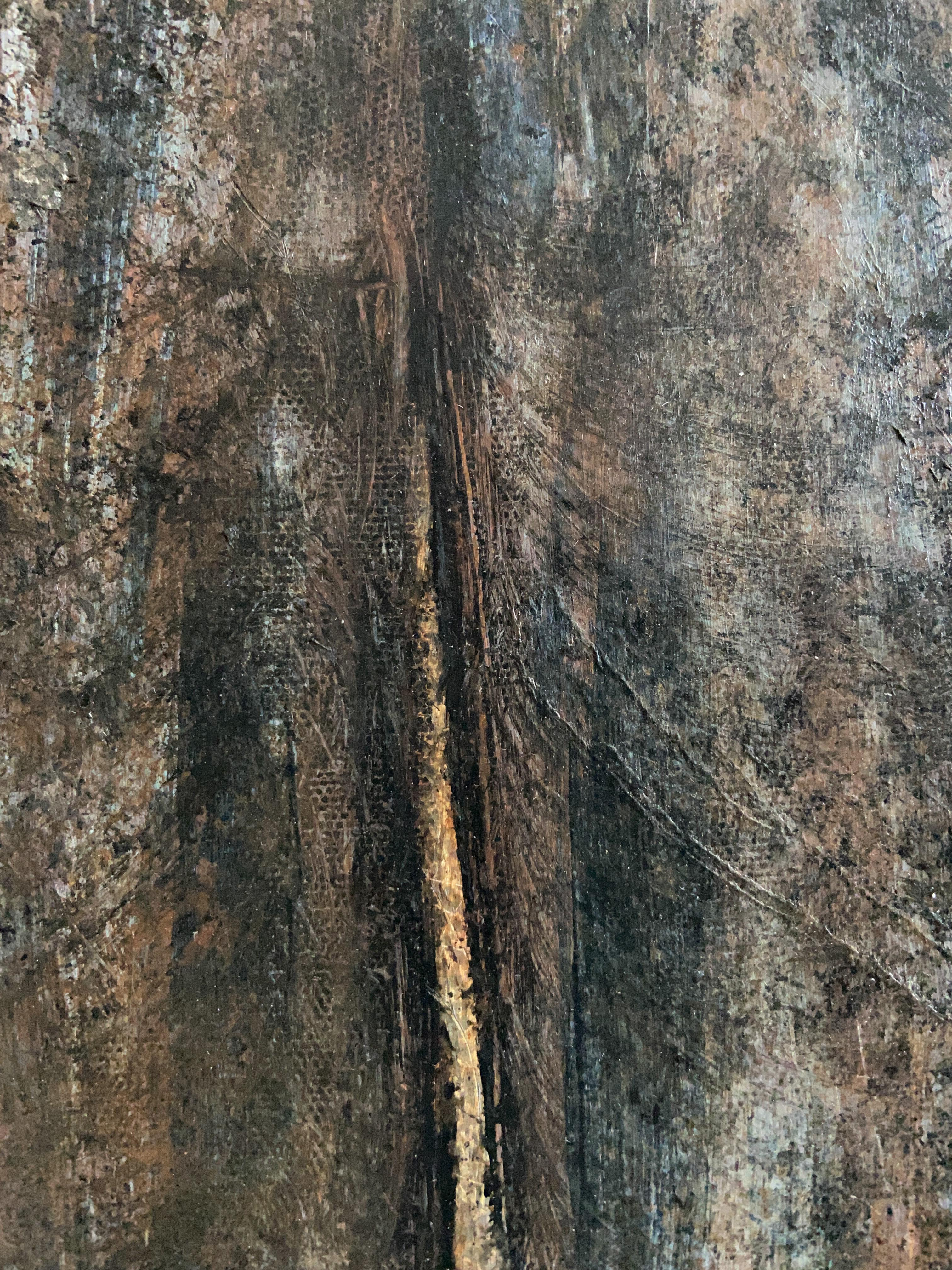 Foresta. Pittura originale astratta in vendita 1