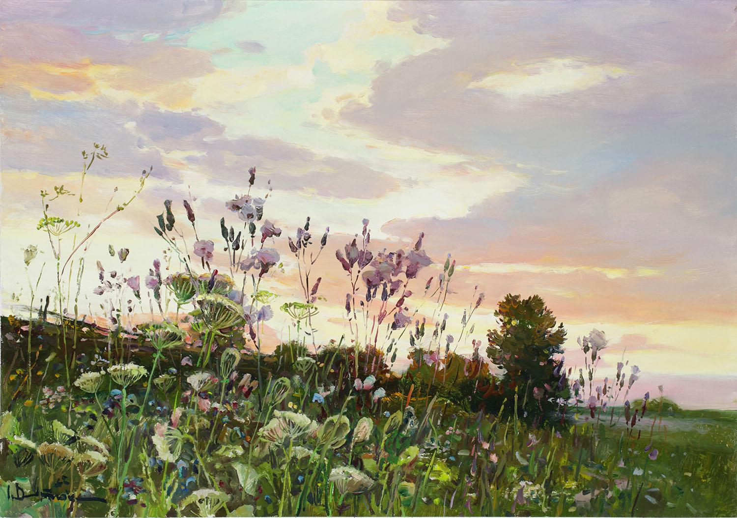 Ivan Vityuk Landscape Painting - Field Herbs