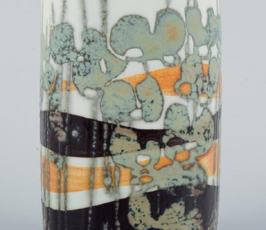 Ivan Weiss for Royal Copenhagen, Two Faience Vases, 1975-1979 For Sale 1