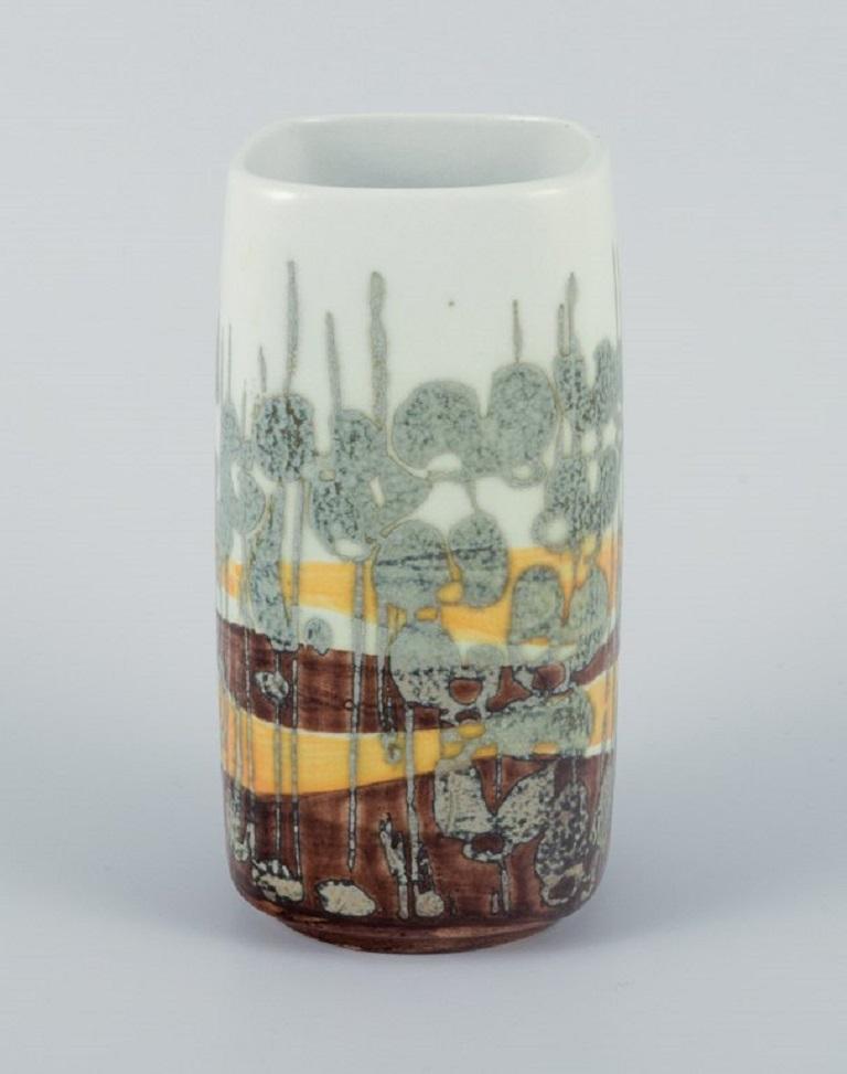 Ivan Weiss for Royal Copenhagen, Vase and Bowl in Faience, 1975-1984 For Sale 1