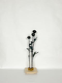 Ranúnculos forjados a mano en hierro