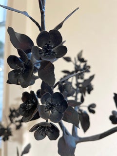 Unique piece Cherry blossom tree - Outdoor & indoor wrought iron sculpture
