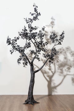 Unique piece Cherry blossom tree - Outdoor & indoor wrought iron sculpture