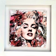 Marilyn Monroe - Original Acrylic Painting by Ivana Burello - 2022