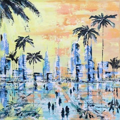City Palm Trees 2
