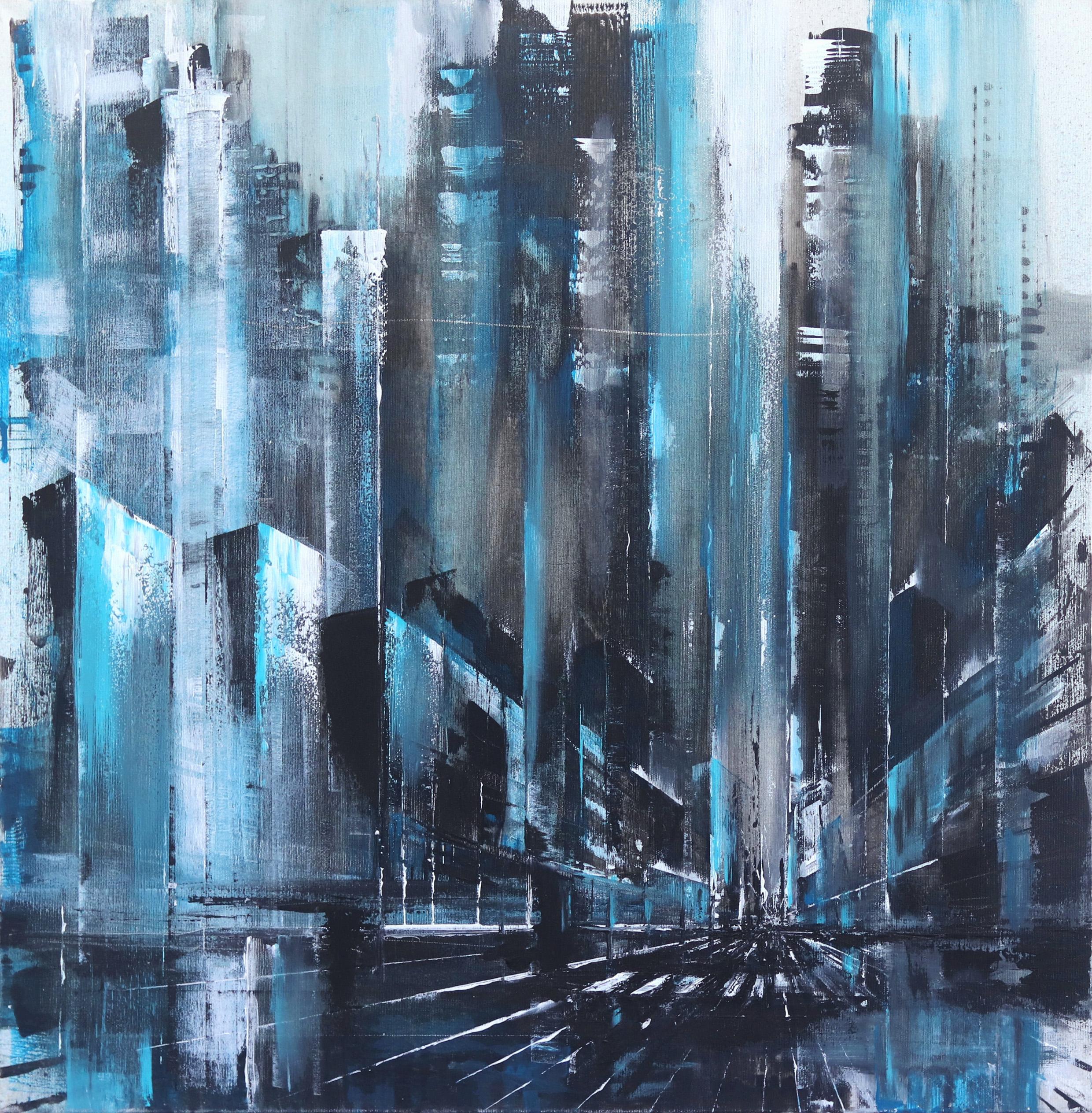Ivana Milosevic Abstract Painting - Manhattan Spirit
