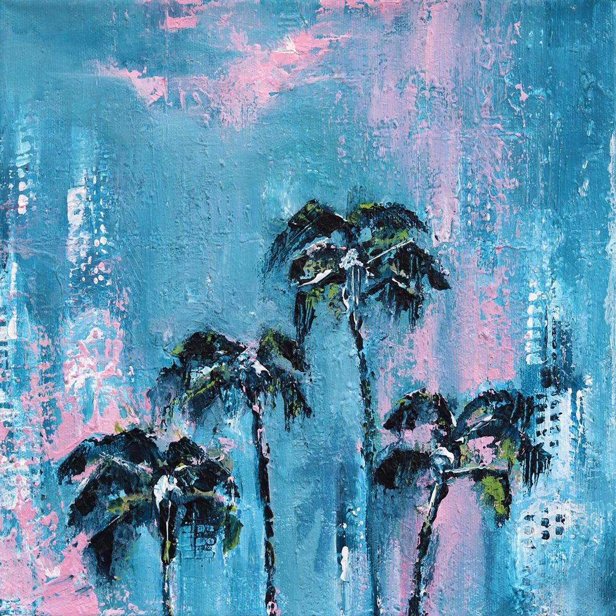 Ivana Milosevic Abstract Painting - Palms