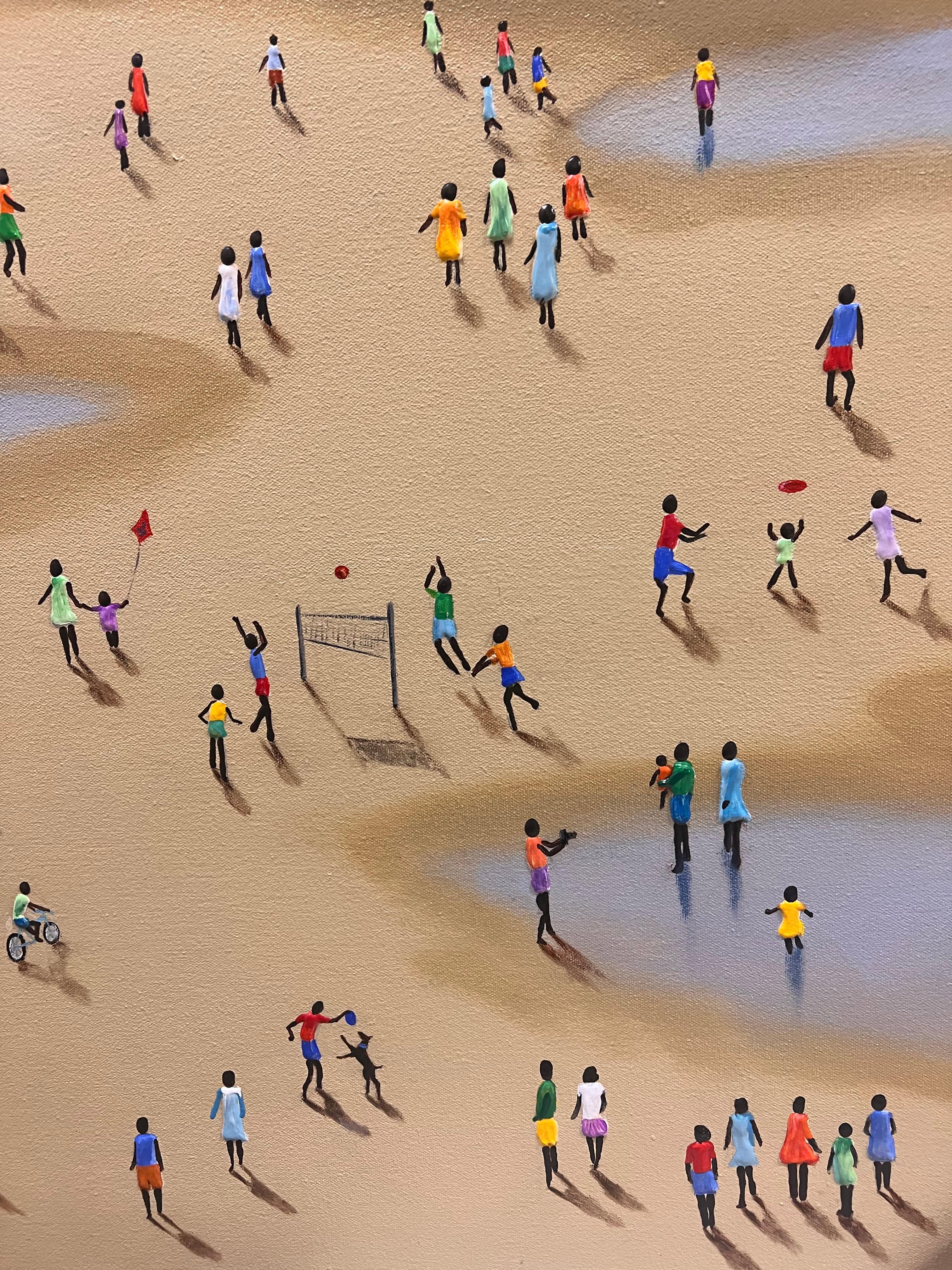 Endless Waves - Contemporary Painting by Ivana Mlinar