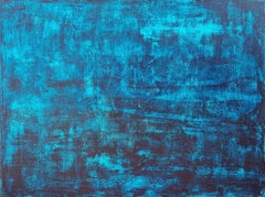 Escarcha azul, Pintura, Acrílico sobre lienzo