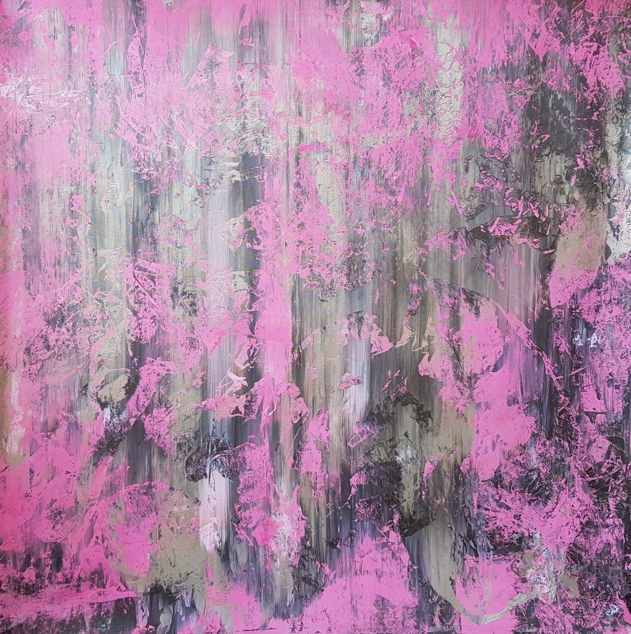 Abstract Painting Ivana Olbricht - Briser la glace dans votre cur, Peinture, Acrylique sur toile