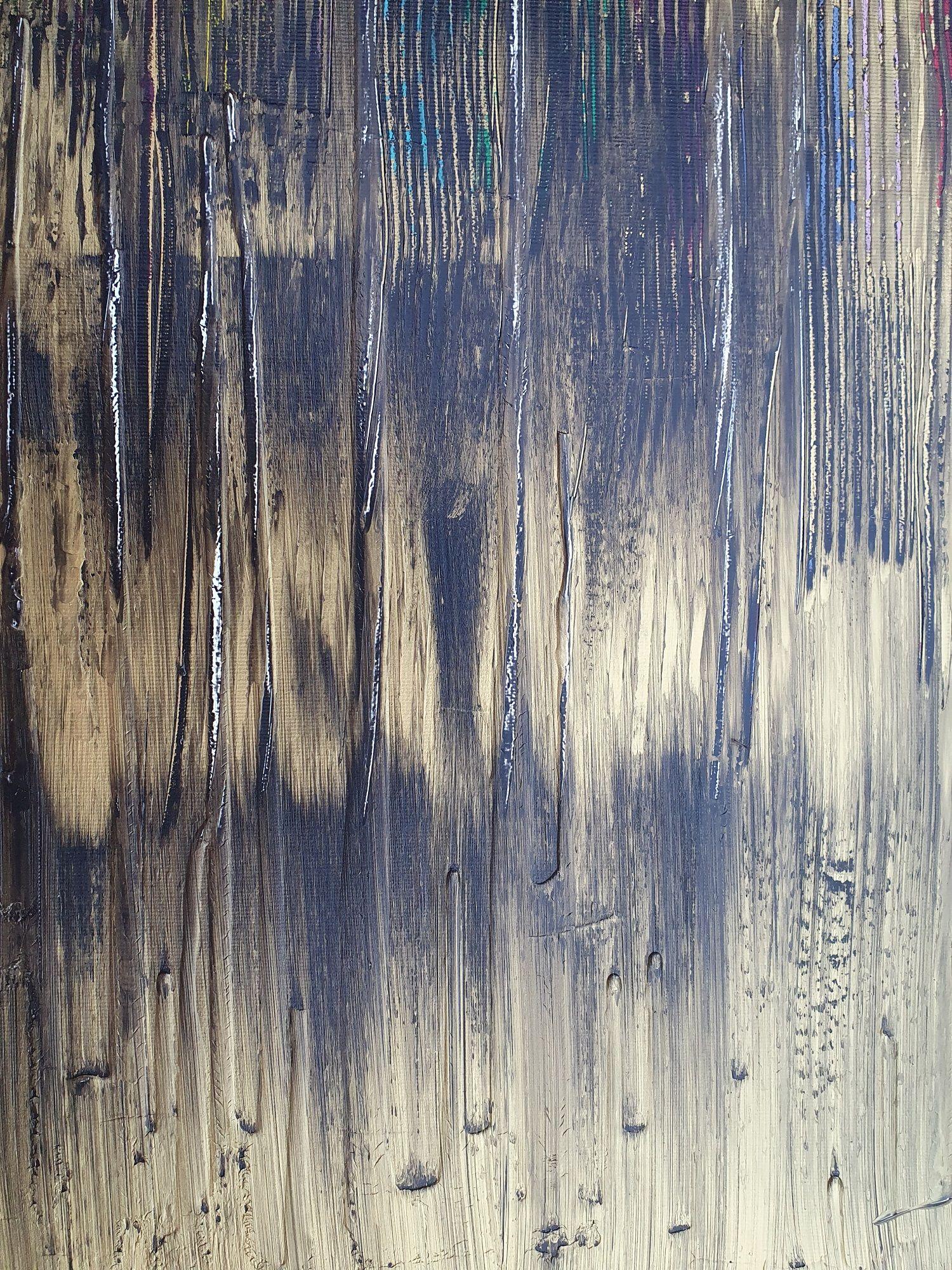 Un quadro astratto trittico originale e unico della famosa collezione Balance, in cui cerco di sottolineare quanto sia importante bilanciare la propria vita.b  Grazie alla tecnica unica e specifica dell'artista, i colori di base brillanti emergono