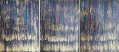 Brighter Tage ahead - XXL Triptychon, Gemälde, Acryl auf Leinwand