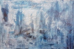 Peinture « Cold breath », acrylique sur toile